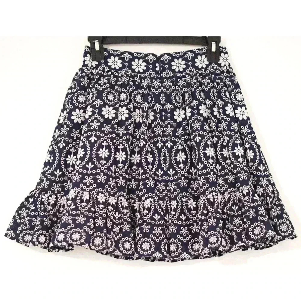 Navy Kate spade Wrap Skirt